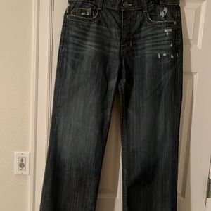 Monarchy boot cut jeans for men, Color blue . Size 38